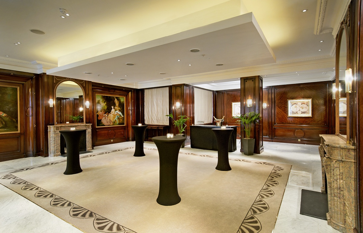 Executive Boardroom at The Waldorf Hilton, London - elegant venue for corporate events.