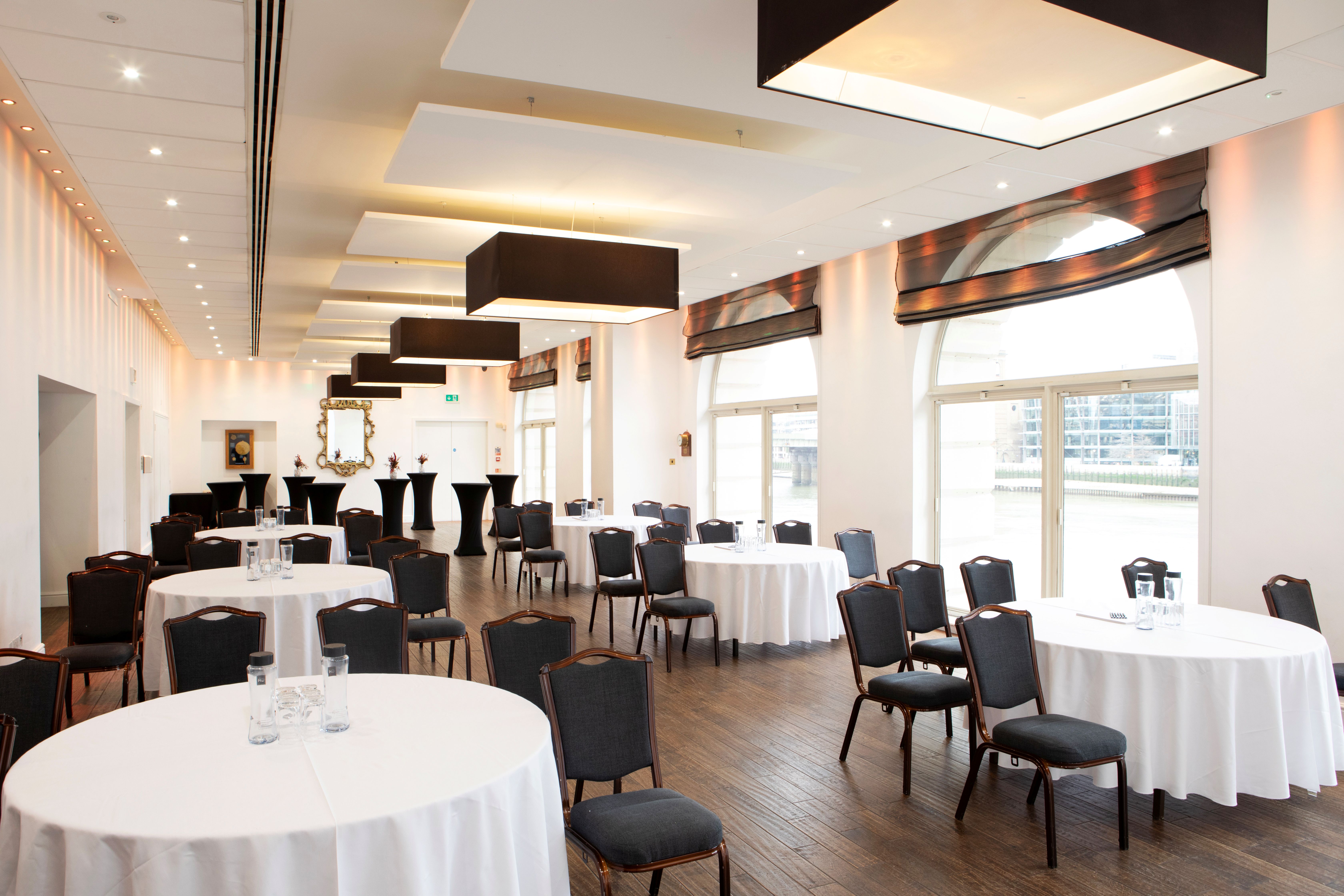 Glaziers Hall River Room, banquet, conference