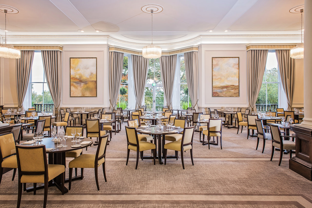 Elegant dining space at Mulberry Restaurant, ideal for corporate events and private gatherings.