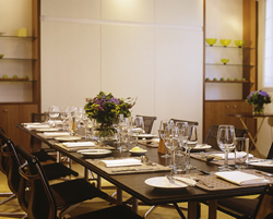 Elegant meeting room at Broadgate Suite, Andaz London, perfect for intimate gatherings.