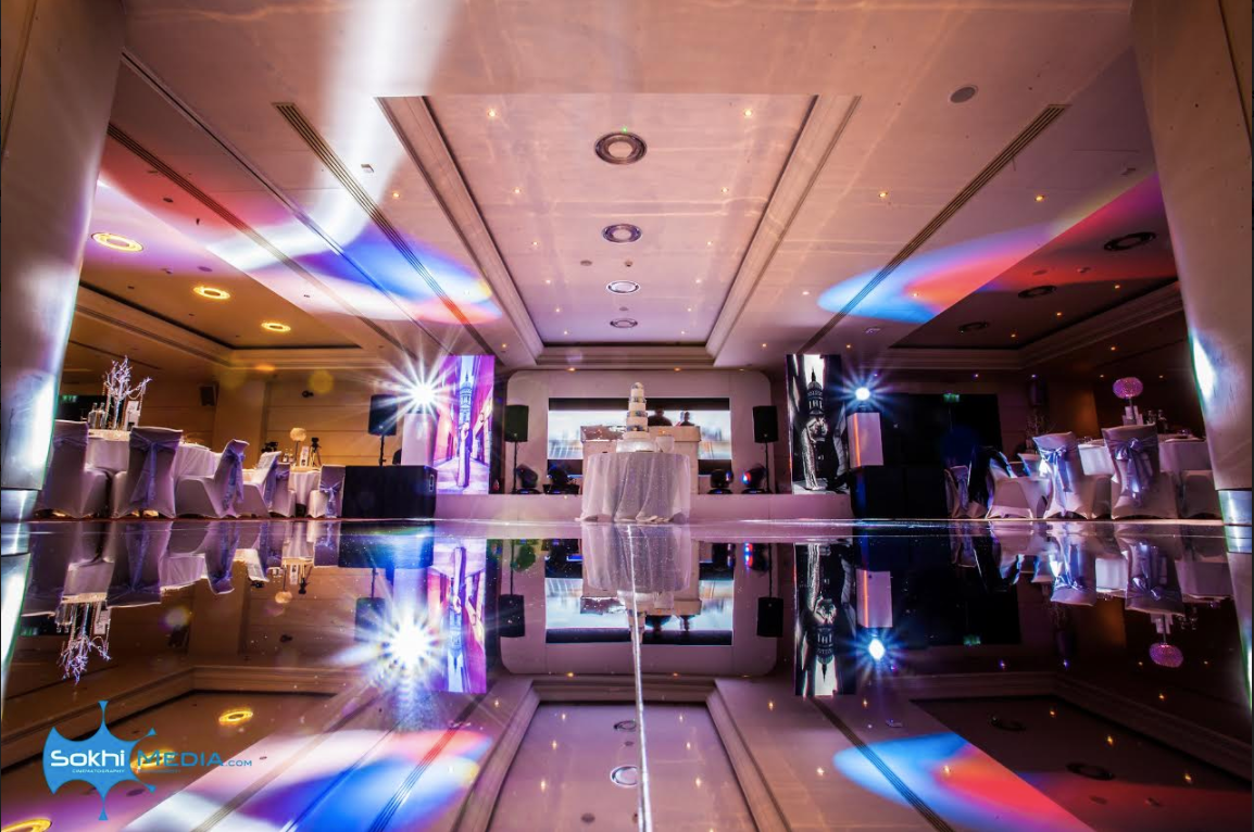 Elegant Rose Suite at Allianz Stadium, Twickenham, perfect for events and presentations.