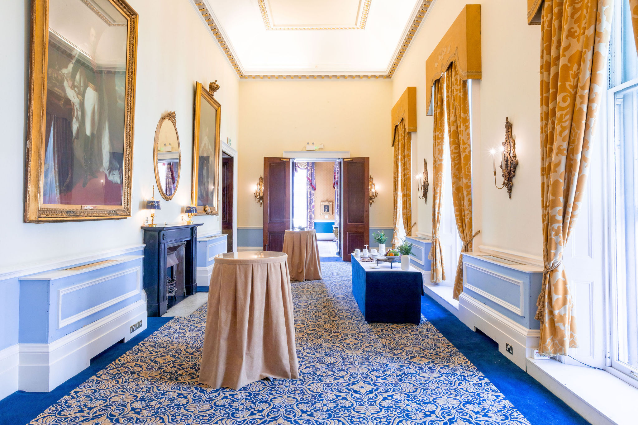 St James Rooms at 116 Pall Mall: historic cocktail event space with networking rounds.