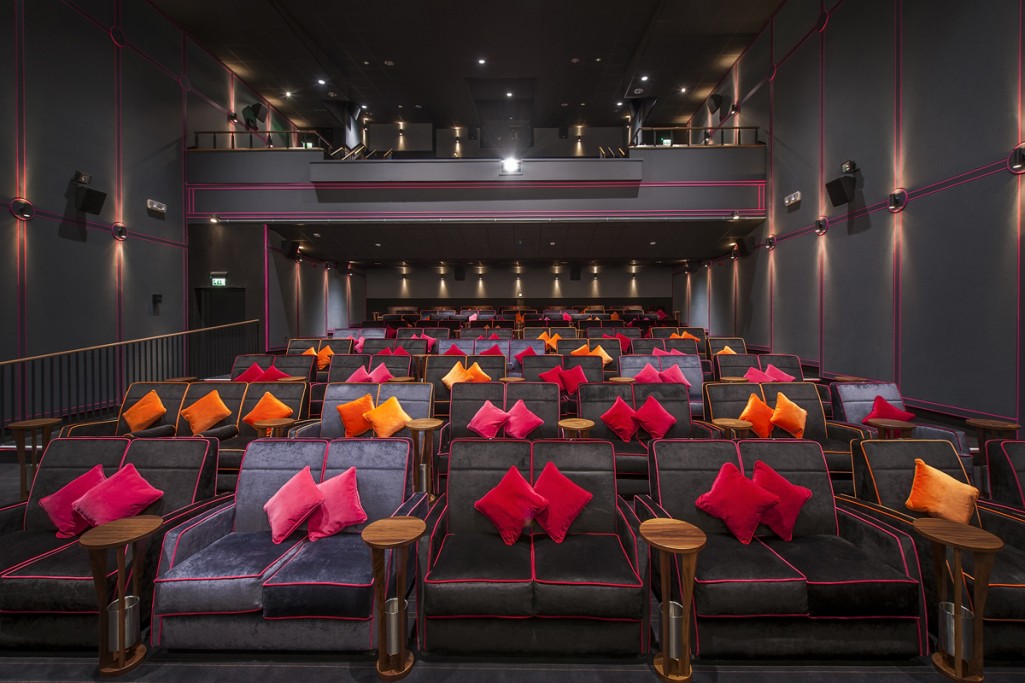 Luxurious theater space in Everyman Leeds, ideal for corporate events and screenings. - Banner