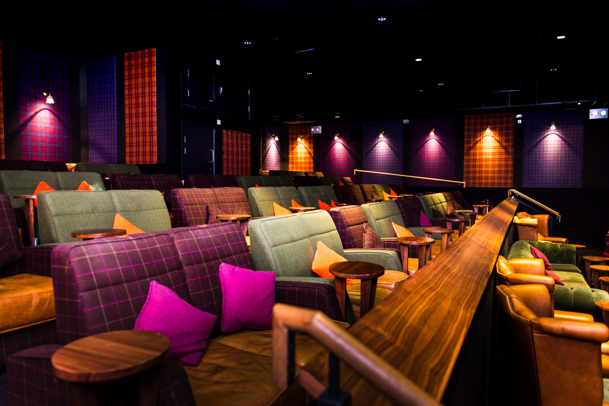 Everyman Leeds cinema with plush seating for intimate meetings and events.