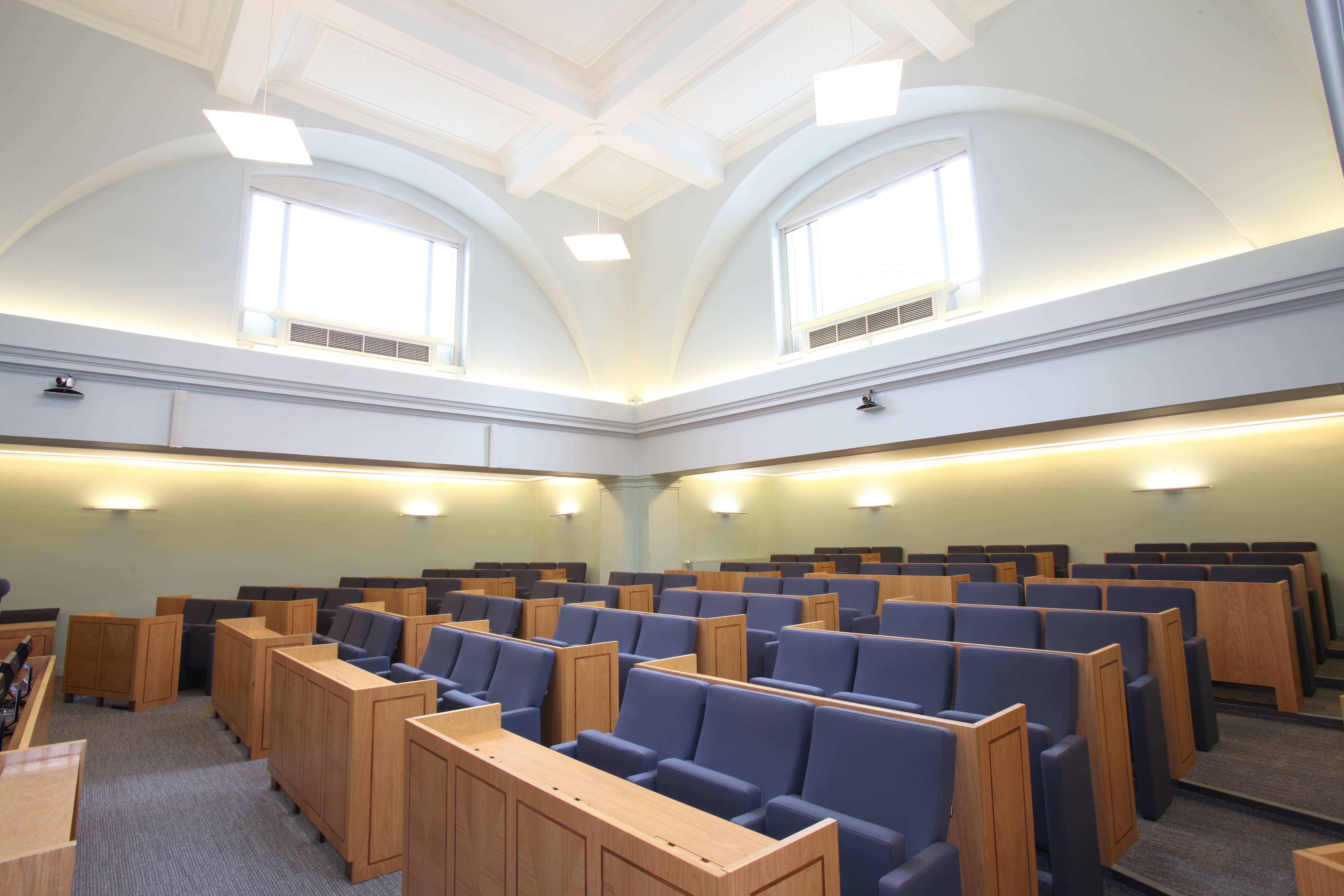 Council Chamber at 113 Chancery Lane, spacious meeting room for conferences and workshops. - Banner