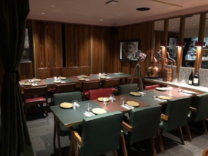 Private dining room in temper Soho with elegant decor for corporate meetings and gatherings. - Banner