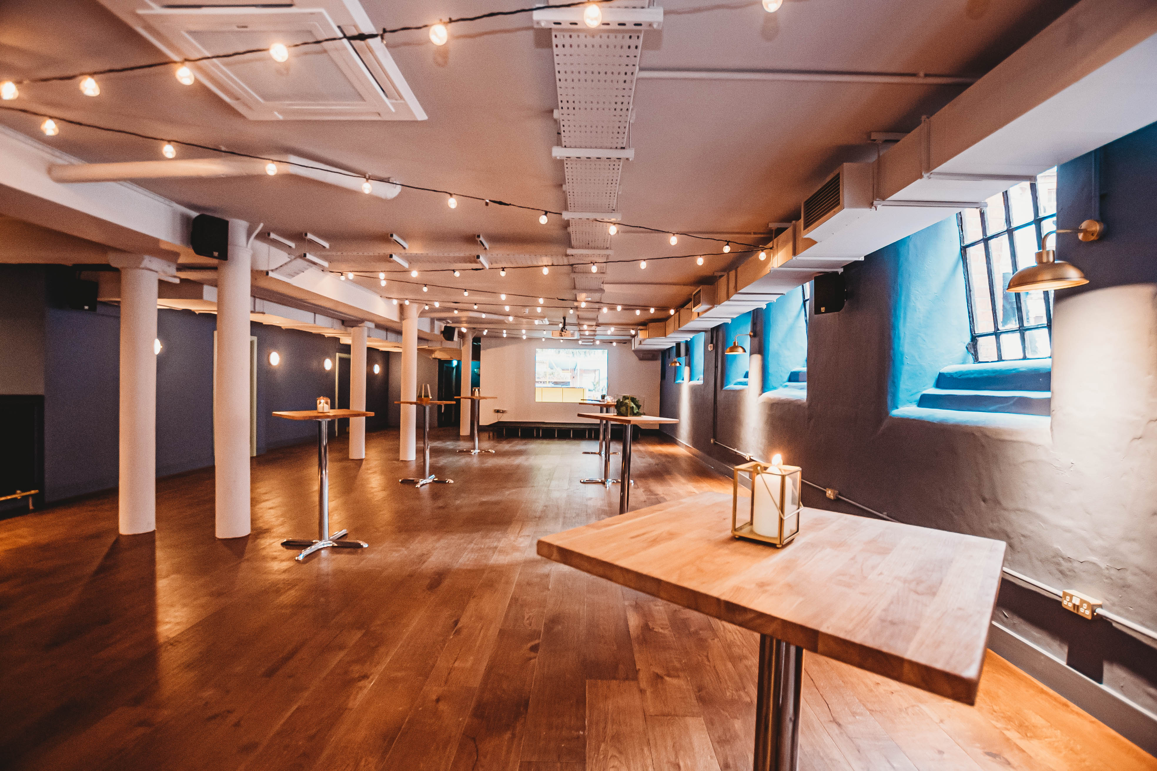 Versatile event space at The Storehouse, ideal for corporate meetings and social gatherings. - Banner