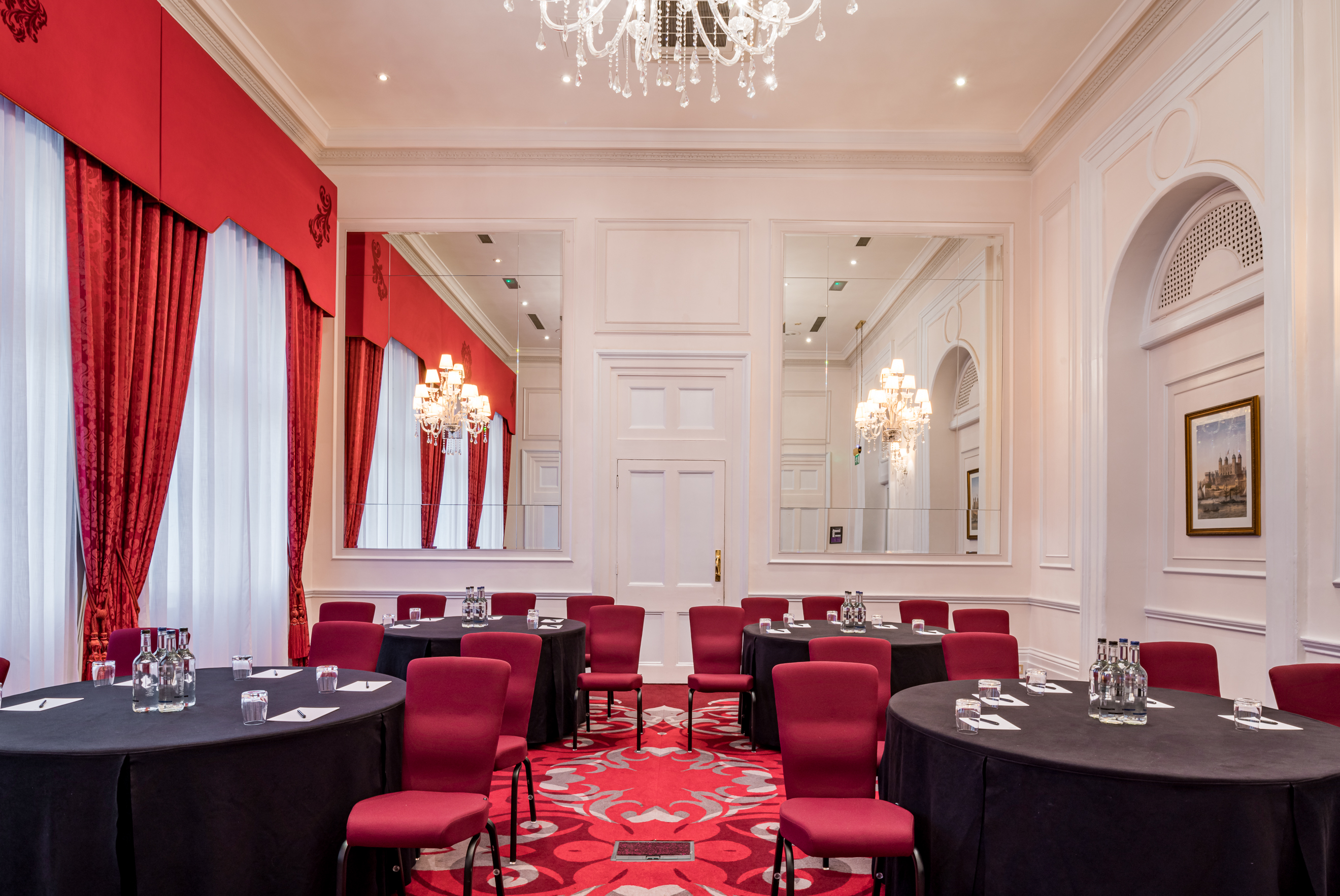 Sophisticated meeting room at Watergate, Clermont Charing Cross, ideal for corporate events.