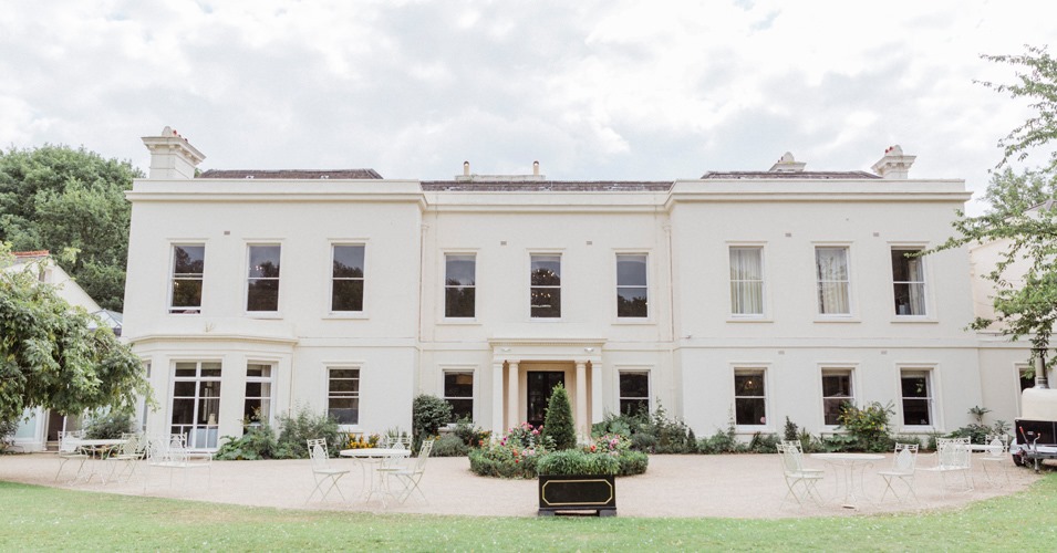 Elegant Mulberry Suite at Morden Hall, perfect for meetings and outdoor events.