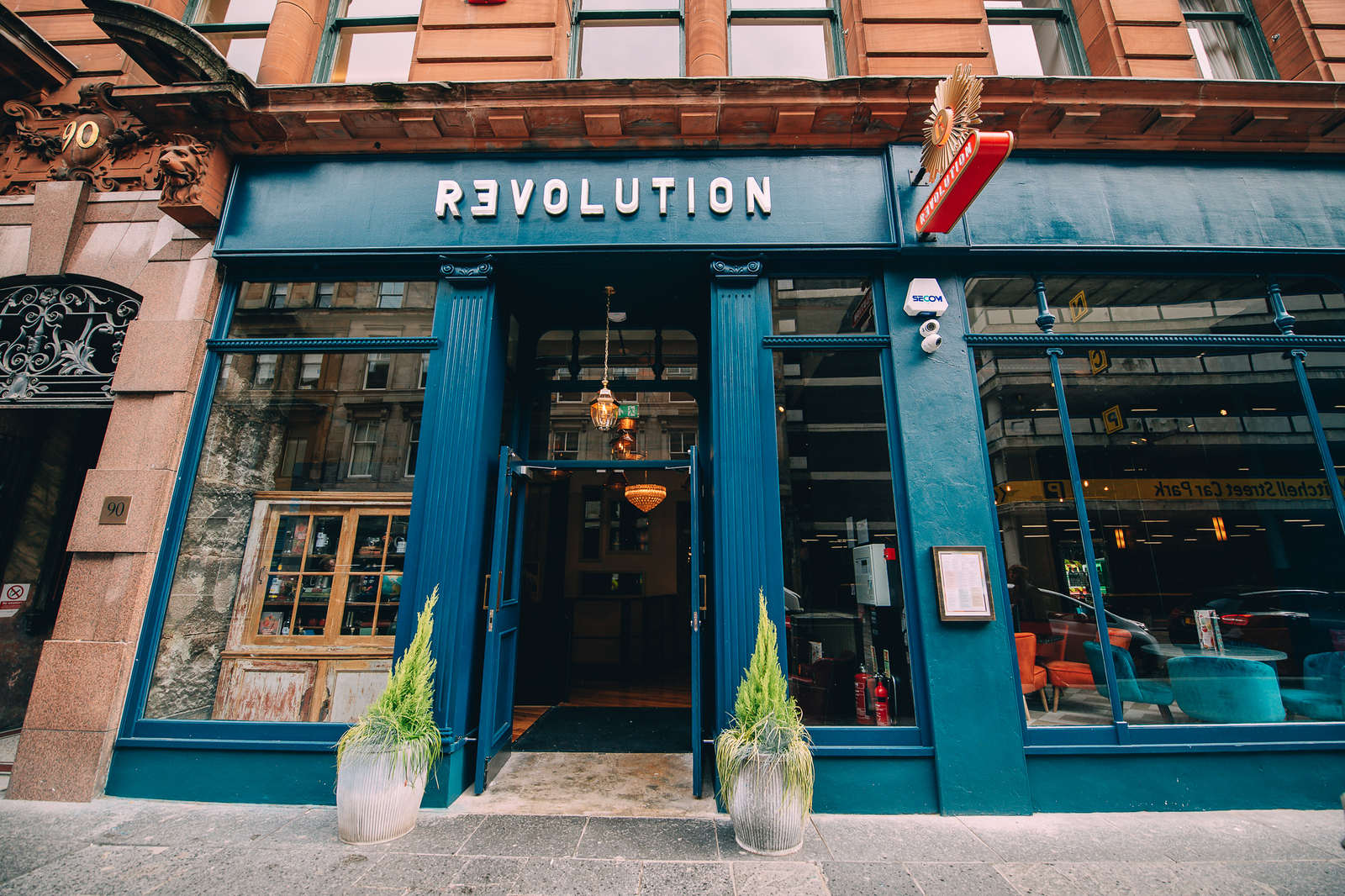 Vibrant Revolution Mitchell Street venue in Glasgow for events and meetings.