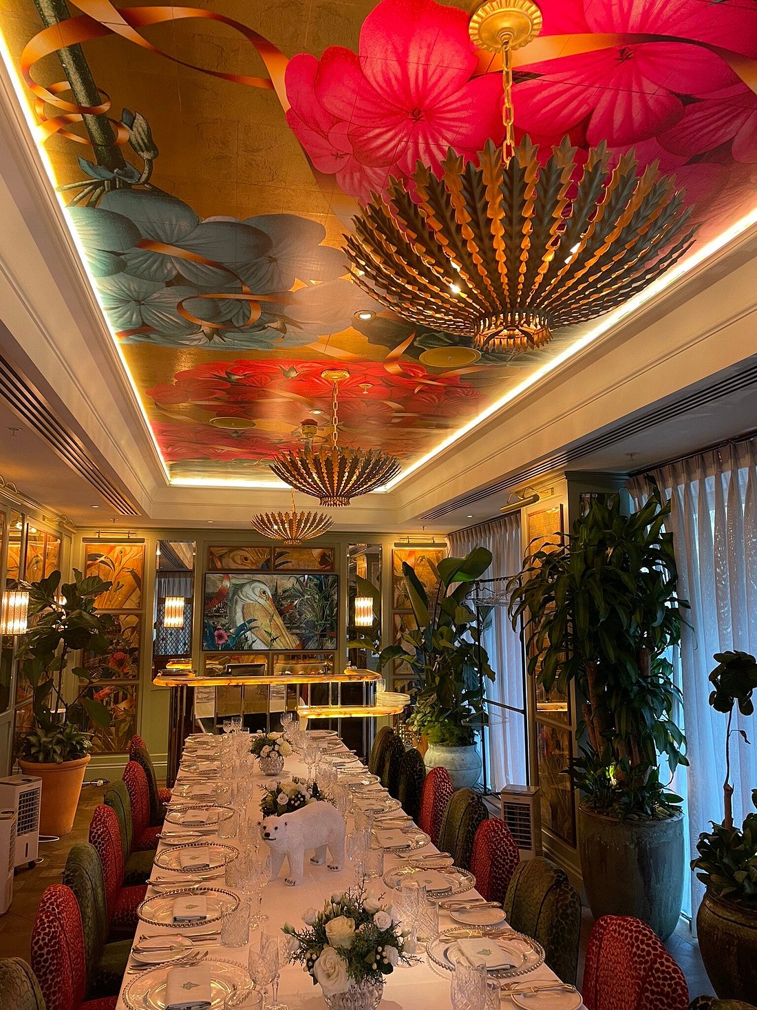 Elegant Pelican Room at The Ivy Victoria, perfect for upscale events and gatherings. - Banner