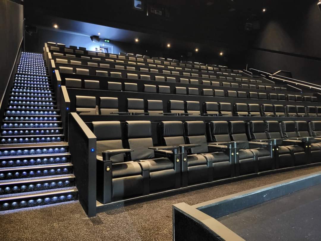 Modern ODEON Metrocentre auditorium with plush seating, ideal for corporate events.