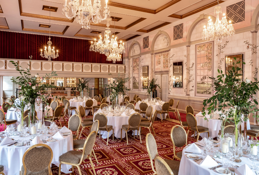 Bloomsbury Queen Mary Hall ballroom gala wedding event