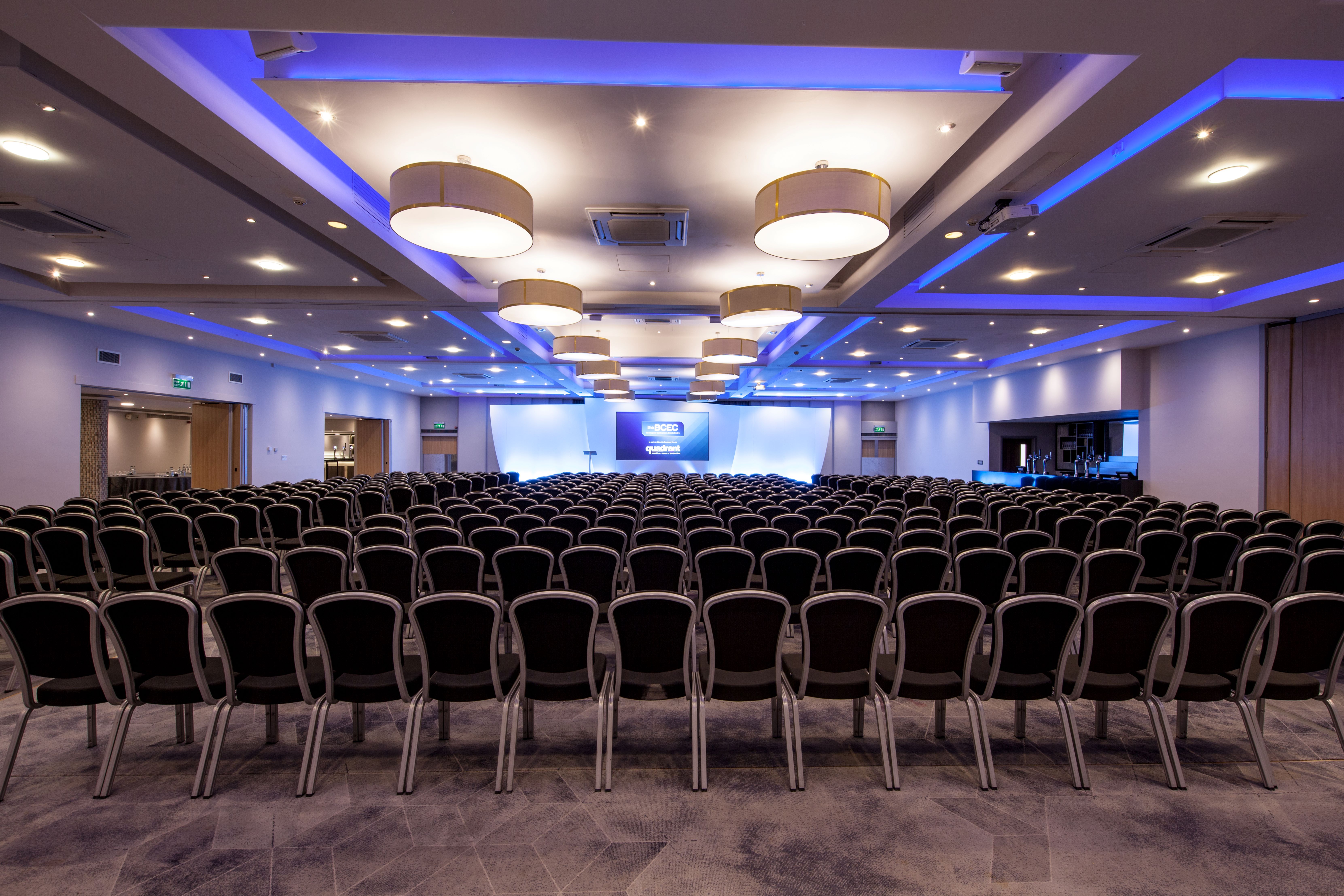 Spacious conference room at The Mercian, ideal for presentations and seminars. - Banner
