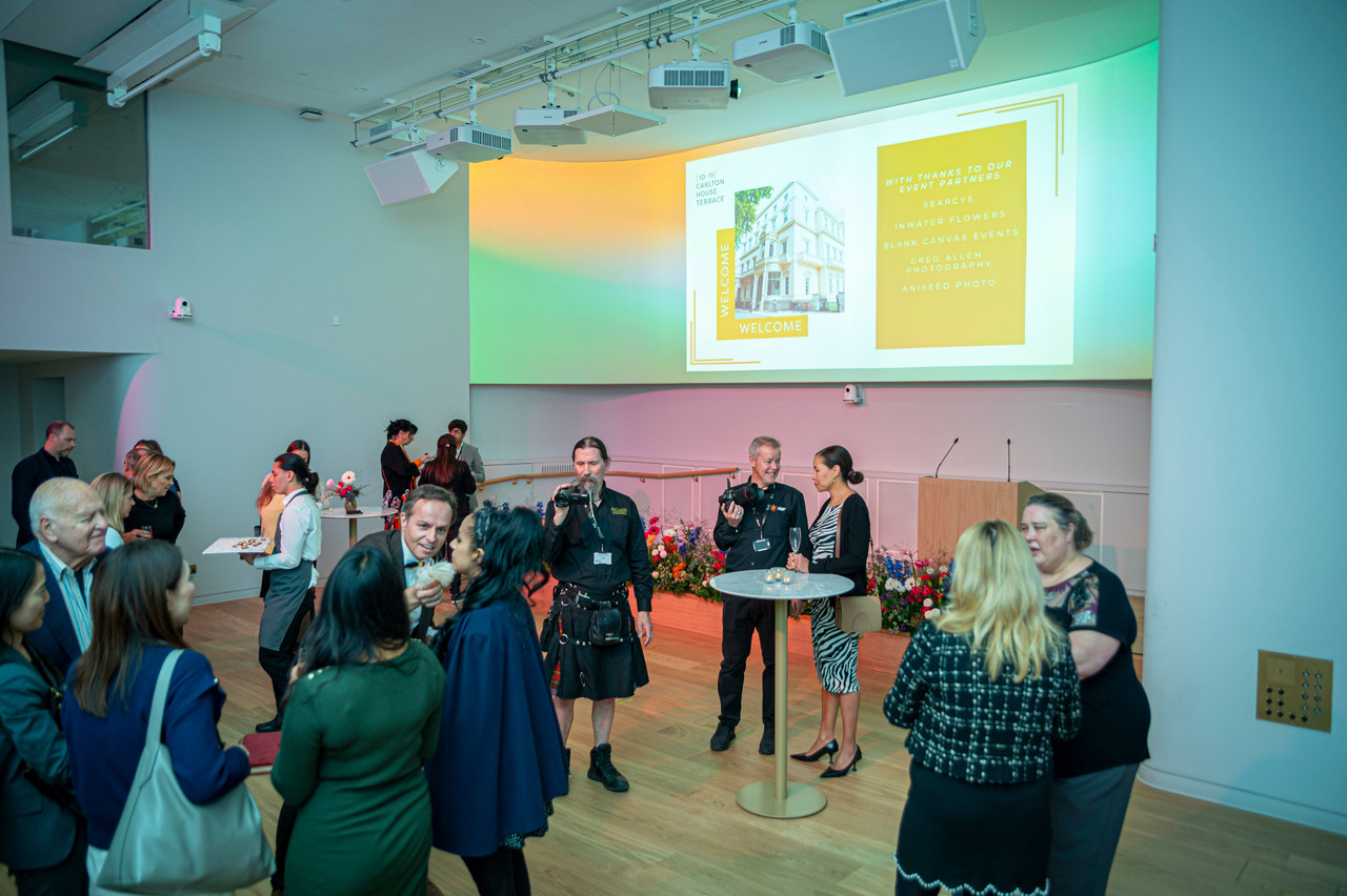 SHAPE Room networking reception, Carlton House Terrace, London event