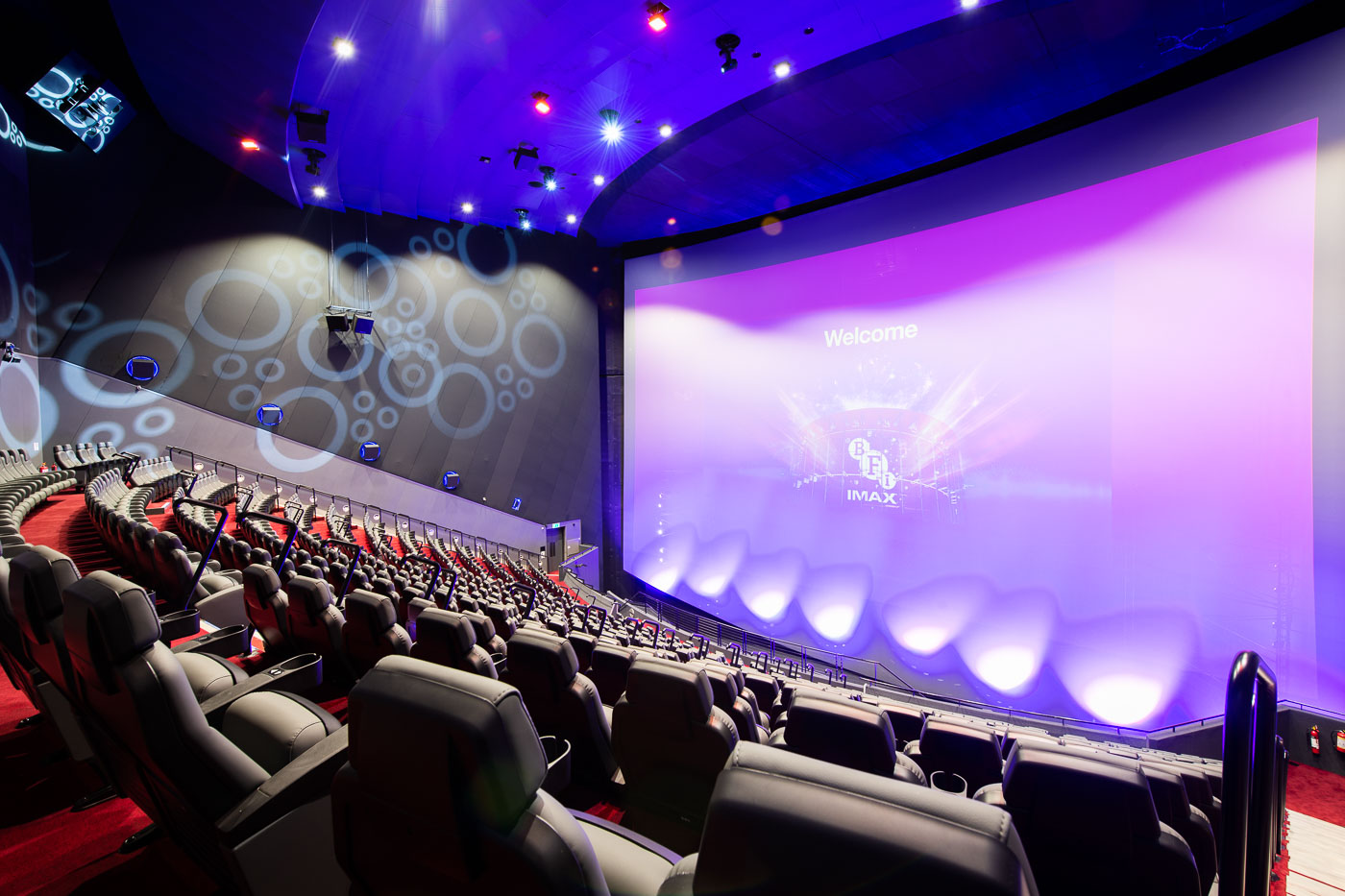 IMAX screen in BFI IMAX auditorium, ideal for corporate events and film premieres. - Banner
