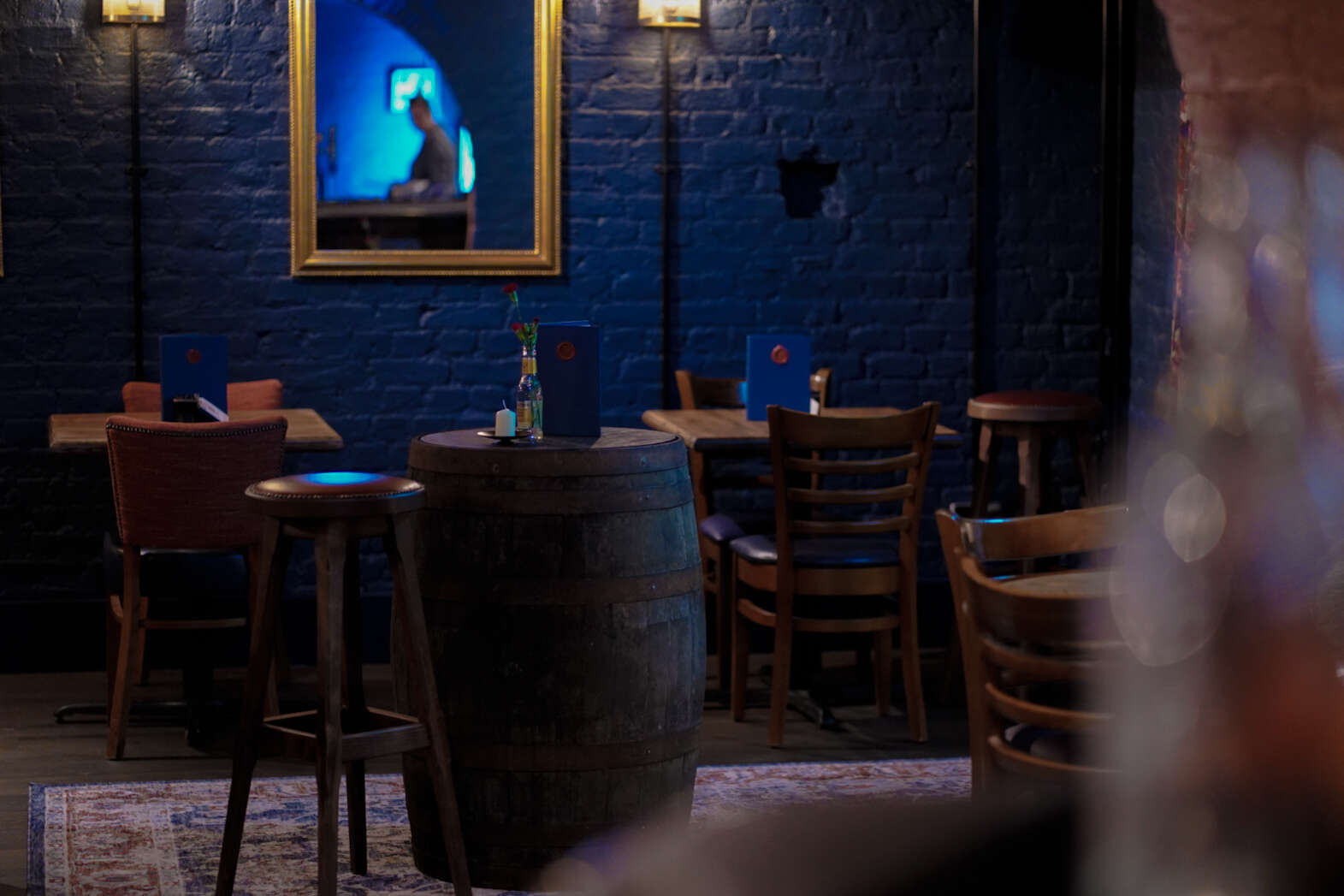 Cozy Vault #1 at Dirty Dicks, ideal for private events and small meetings.