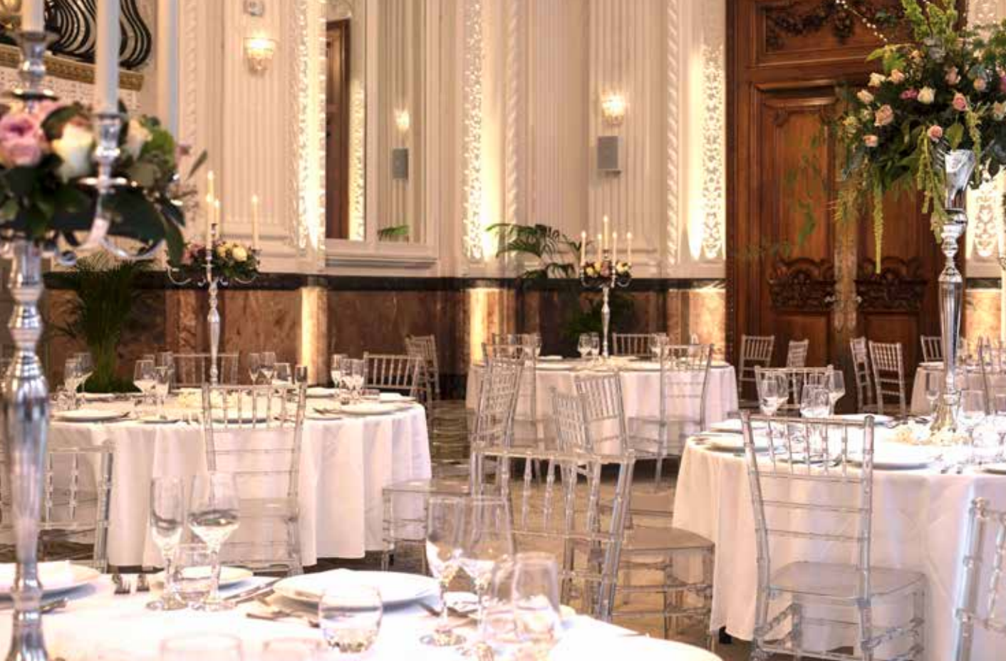 Elegant Grand Ballroom at Grand Hotel Birmingham, perfect for weddings and corporate events. - Banner
