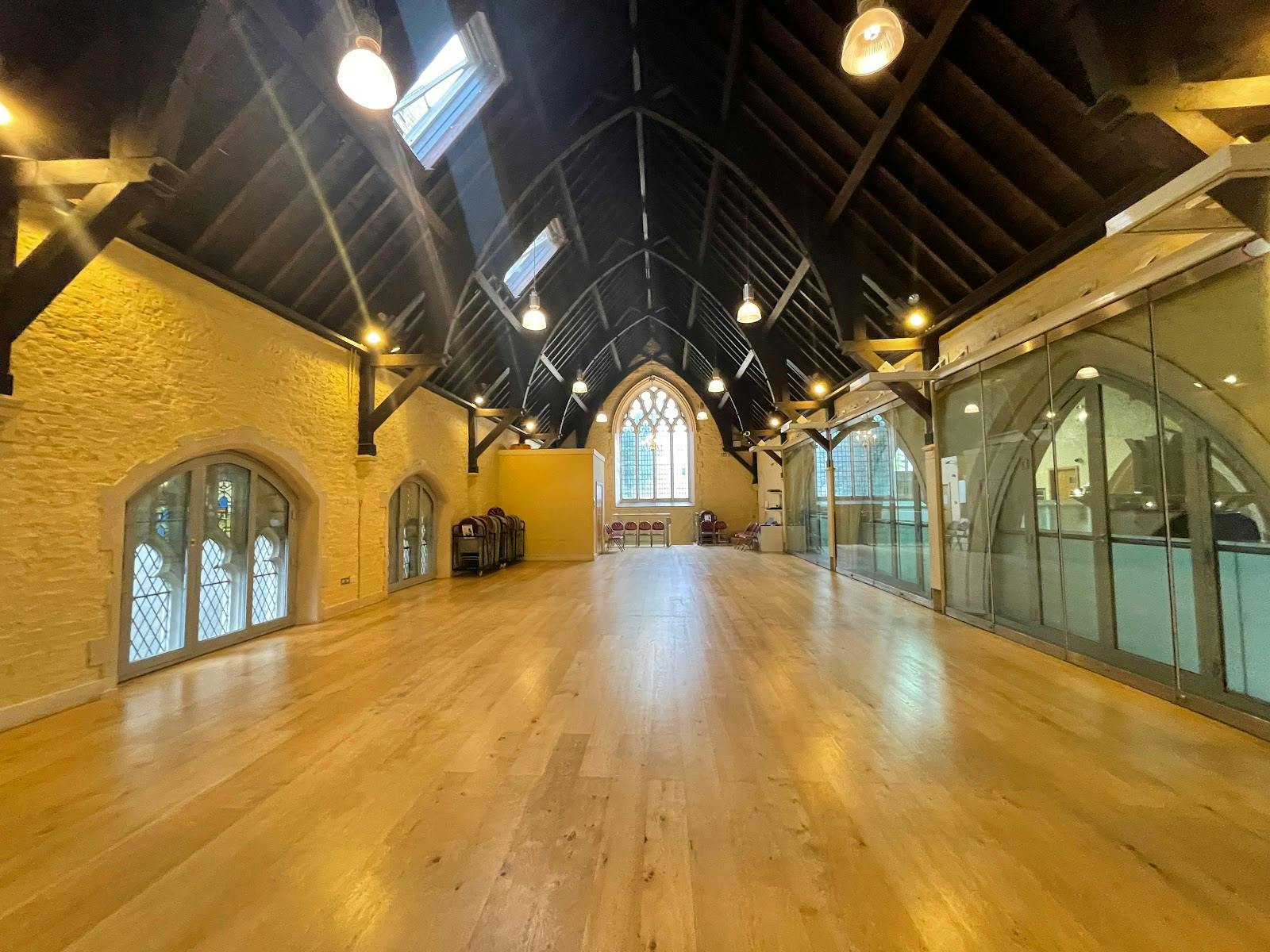 Upper Grand Hall at Earl's Court: spacious venue with high ceilings for events and gatherings. - Banner