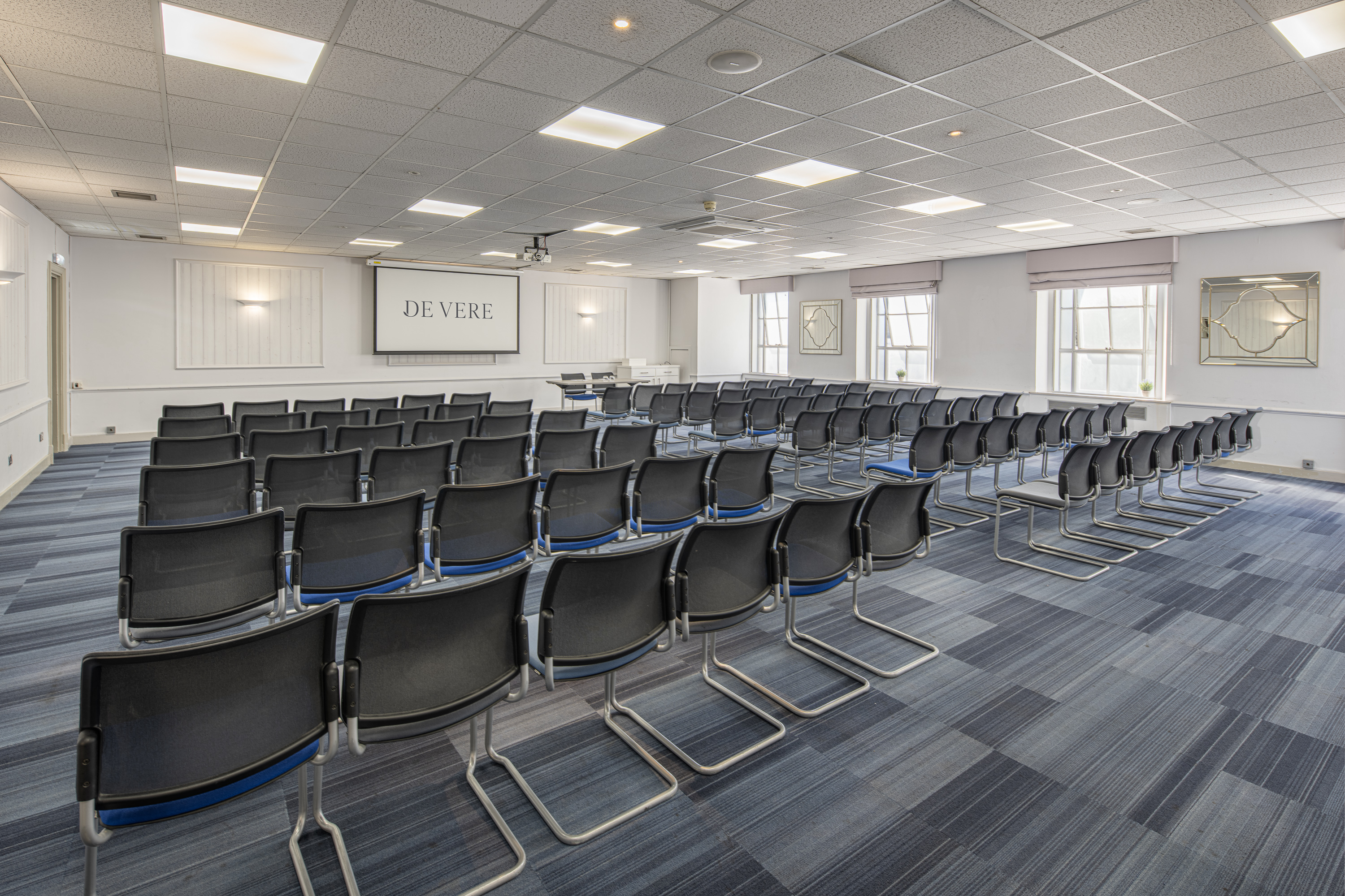 Dorset Suite theater-style breakout room for professional presentations and corporate training.