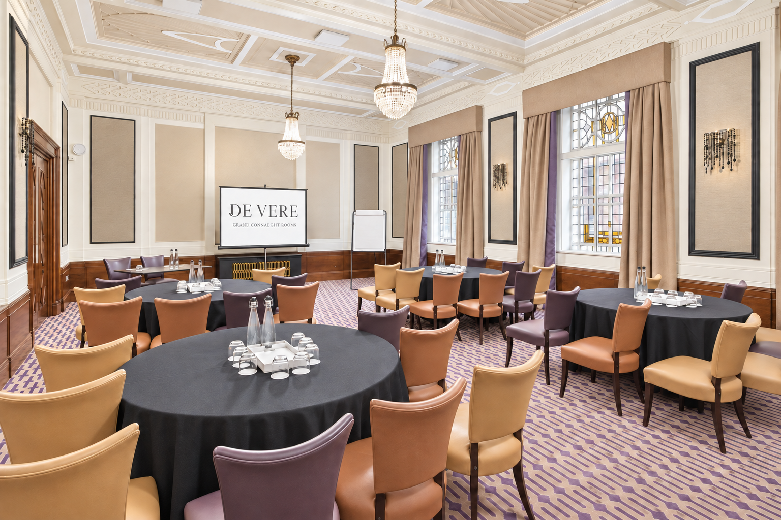 Private Dining Suite at Grand Connaught Rooms for corporate workshops and seminars.