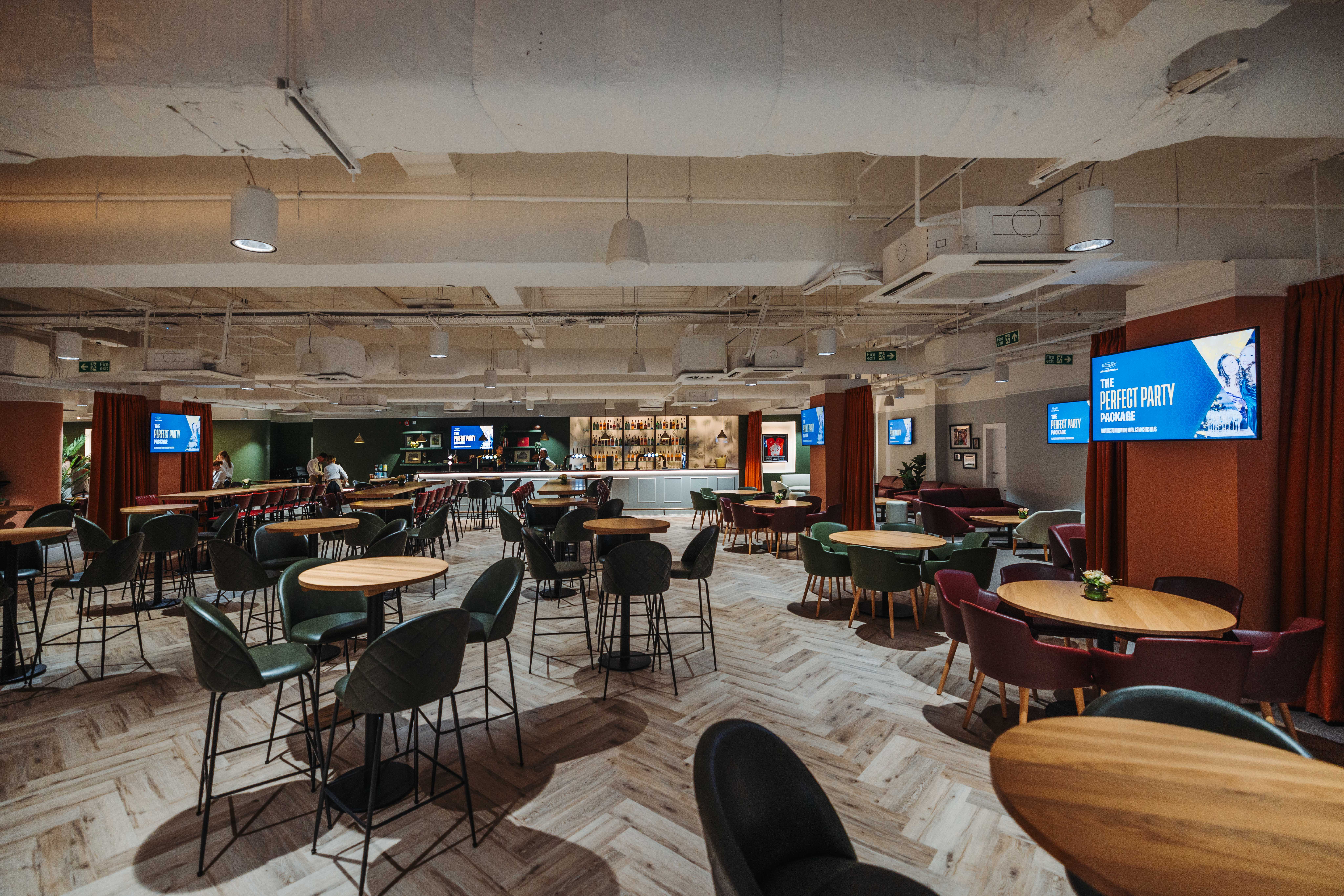 Allianz Suite in Twickenham: modern event space for meetings and networking.