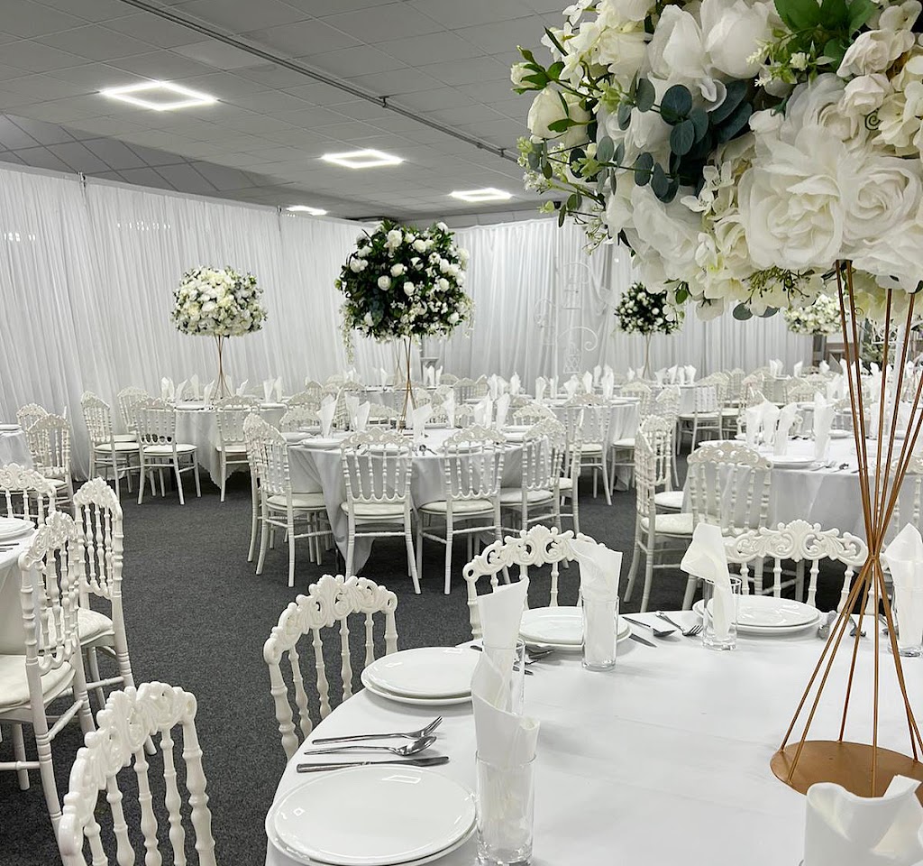 Elegant event space at Paradise Banqueting Hall, ideal for weddings and corporate events. - Banner