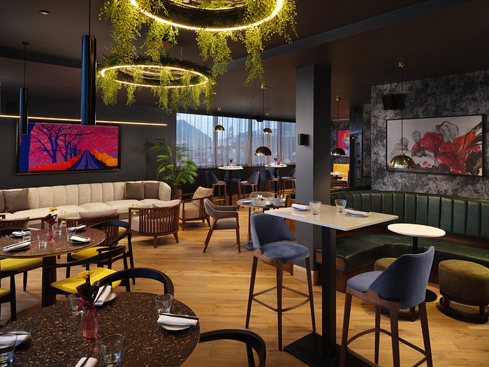 Modern Bistro in Malmaison, Manchester, ideal for intimate meetings and events.