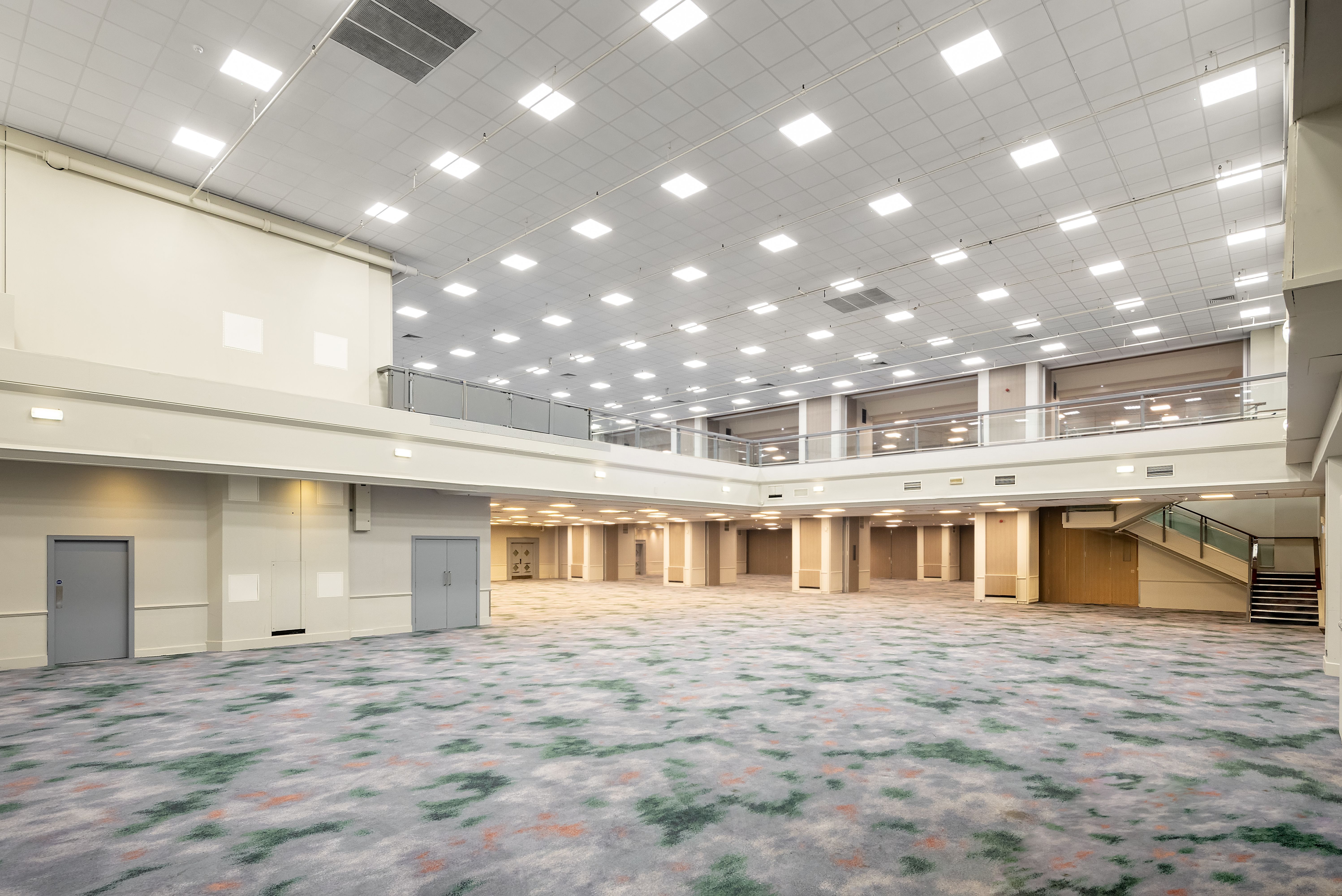 Brighton event venue with spacious layout and high ceilings for conferences. - Banner