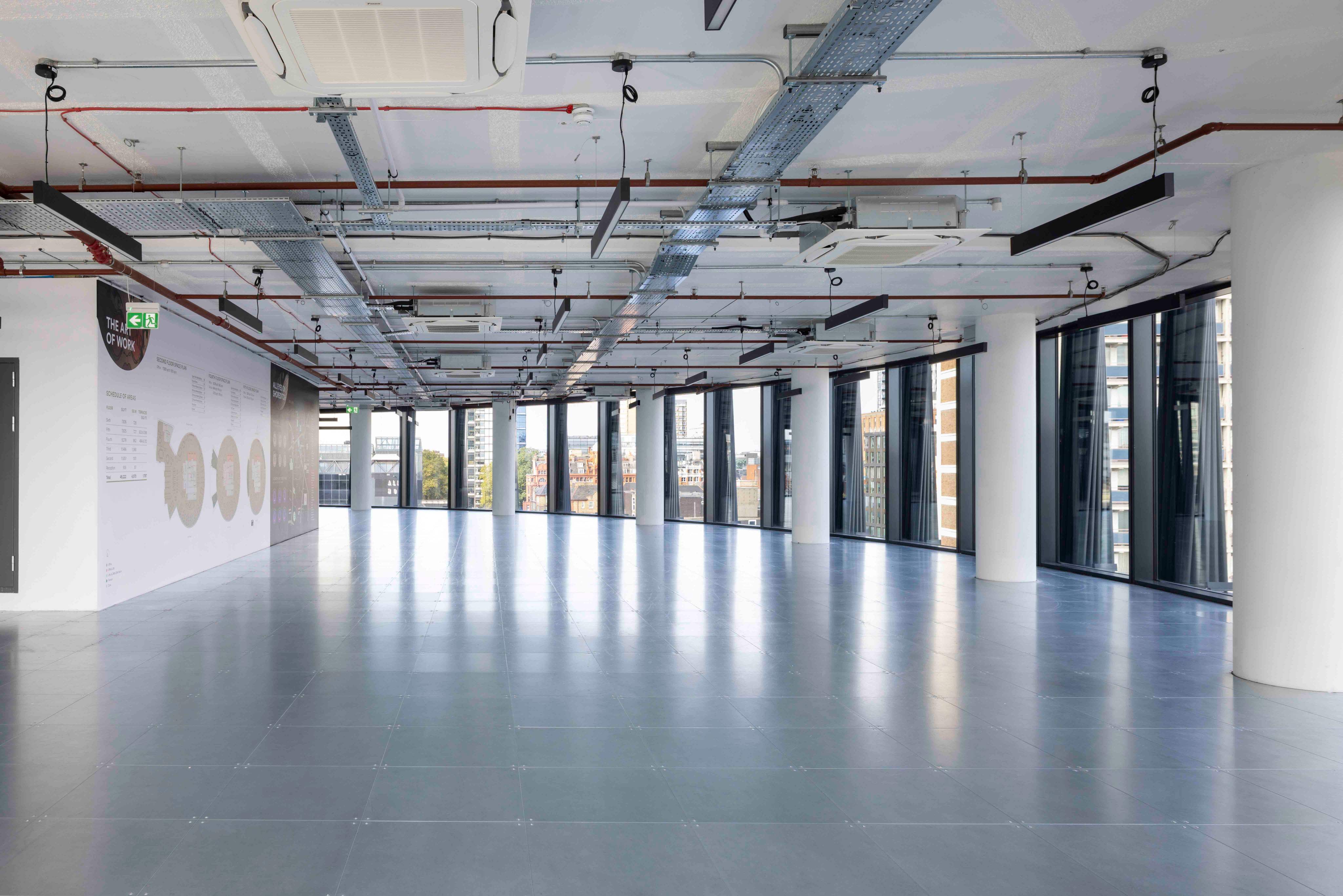 Hoxton art'otel event space, modern, natural light, conference, launch