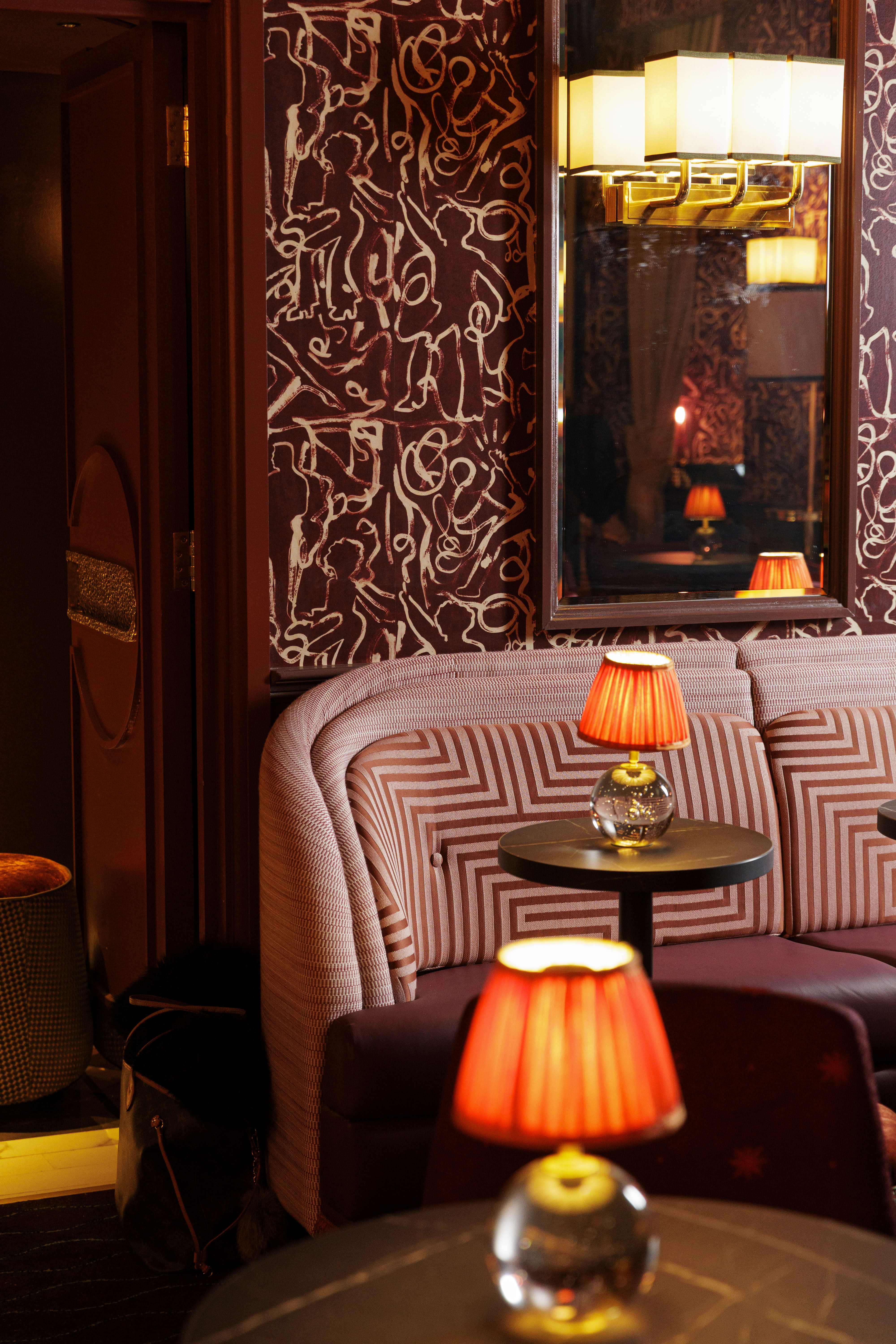 Pepperbird Speakeasy: Moody VIP breakout session room for exclusive networking events.