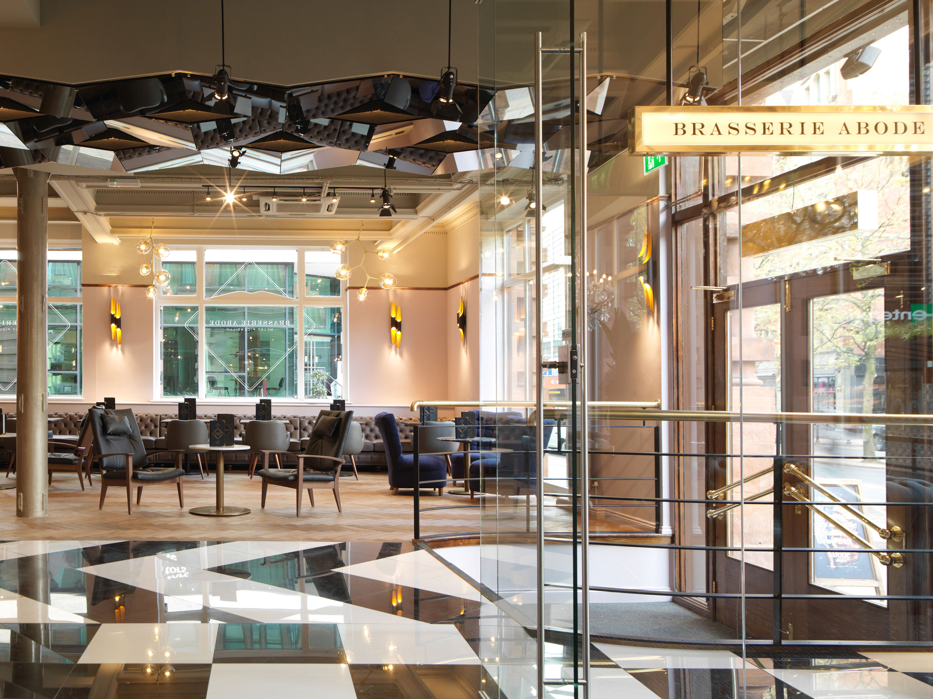 Stylish ABode Manchester venue with natural light, perfect for meetings and events. - Banner