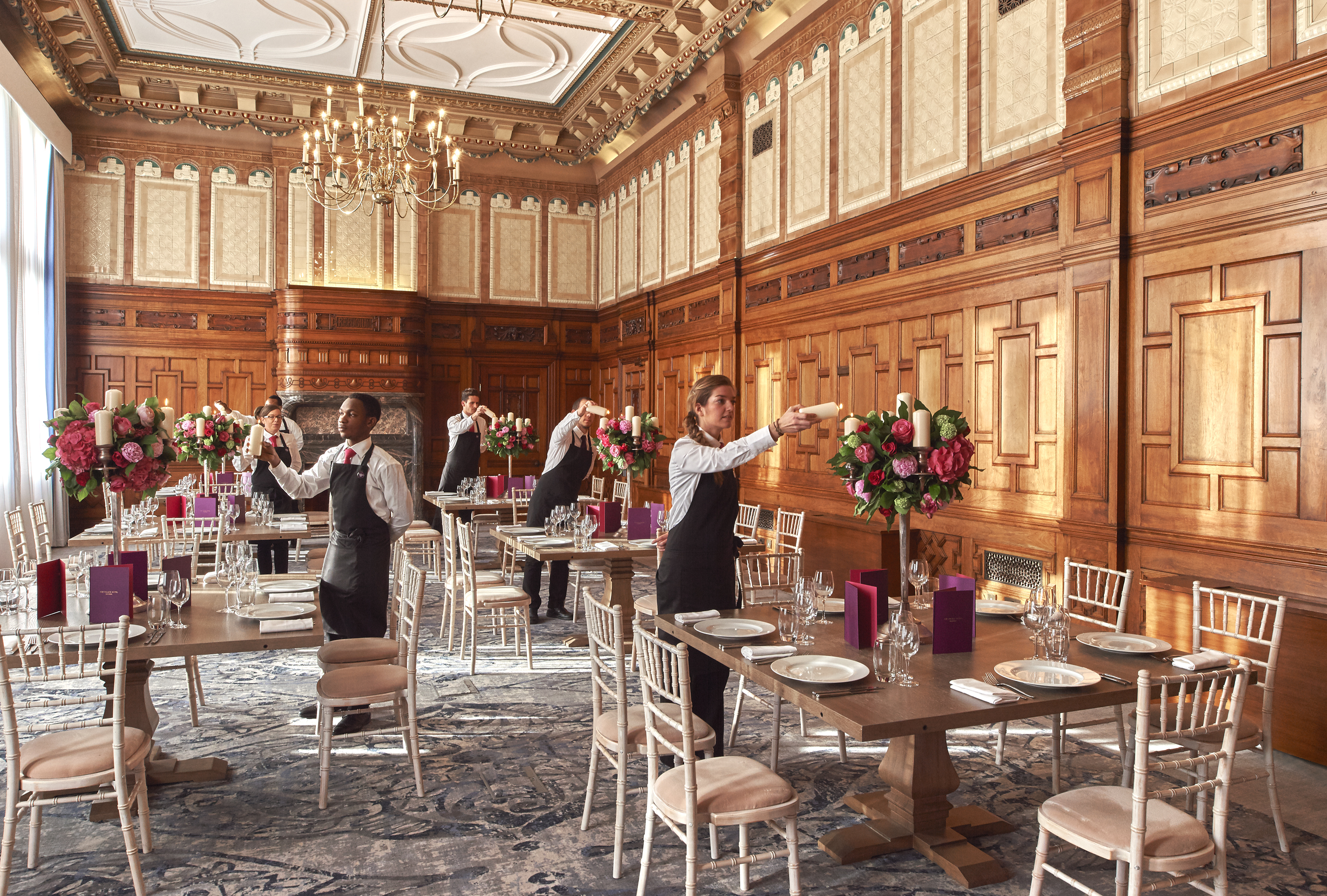 Directors Suite at Kimpton Clocktower Hotel, elegant banquet room for upscale events. - Banner