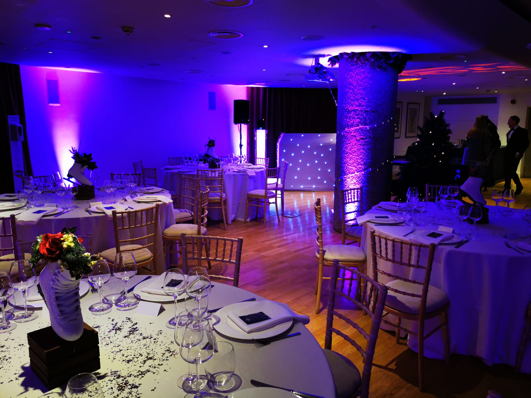 London event space, dinner, reception, flexible seating