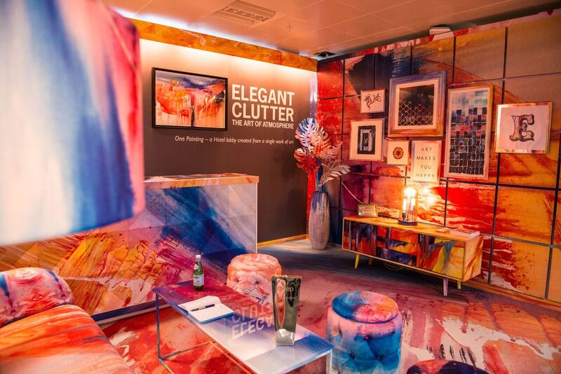 Vibrant event space Room B-H at Business Design Centre, ideal for networking and showcases. - Banner